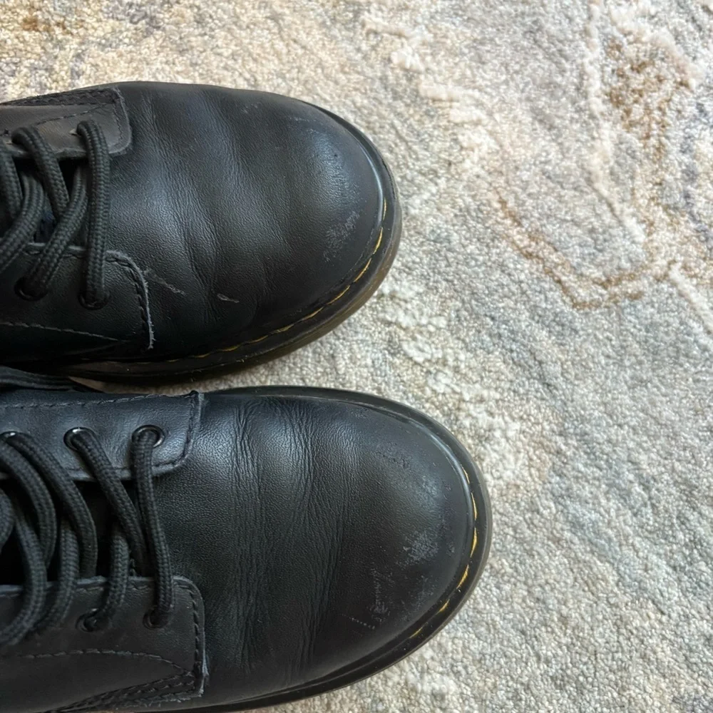 Dr. Martens Black Boots Kids 3